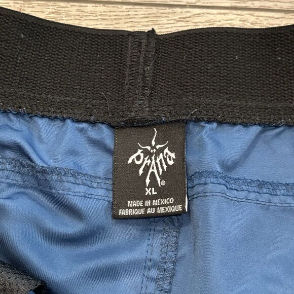 PrAna Breathe Mojo Shorts Men’s XL Blue Performance Pockets Stretch Breathable - Picture 4 of 7